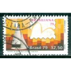 SB1089U-SELO EXPOSIÇÃO FILATÉLICA BRASILIANA 79 - VELEIROS, SNIPE - 1979 - U