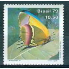 SB1099N-SELO EXPOSIÇÃO FILATÉLICA BRASILIANA 79 - DIA DO SELO - BORBOLETAS, EVENUS REGALIS - 1979 - N