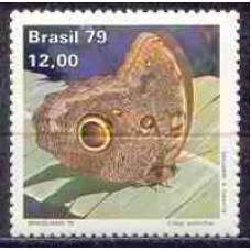 SB1100M-SELO EXPOSIÇÃO FILATÉLICA BRASILIANA 79 - DIA DO SELO - BORBOLETAS, C. EURILOCHUS - 1979 - MINT