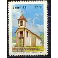 SB1266M-SELO TURISMO - O BARROCO MINEIRO, IGREJA NOSSA SENHORA DO Ó - 1982 - MINT