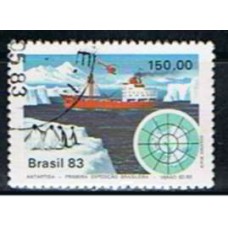 SB1309U-SELO PRIMEIRA EXPEDIÇÃO BRASILEIRA À ANTÁRTICA - 1983 - U