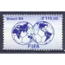 SB1394U-SELO 80 ANOS DA FIFA (DO BLOCO) - 1984 - U