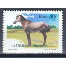 SB1445M-SELO CAVALOS DE RAÇAS BRASILEIRAS, MARAJOARA - 1985 - MINT