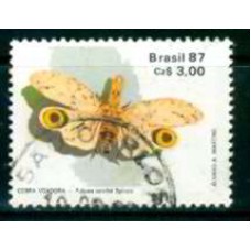 SB1555U-SELO 50º ANIVERSÁRIO DA SOCIEDADE BRASILEIRA DE ENTOMOLOGIA, JEQUITIRANABOIA - 1987 - U