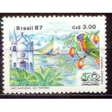 SB1557M-SELO ANO NACIONAL DO TURISMO, NORTE - 1987 - MINT