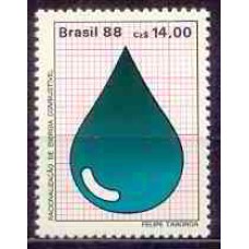 SB1579M-SELO RACIONALIZAÇÃO DE ENERGIA, PETRÓLEO - 1988 - MINT