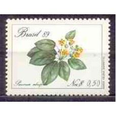 SB1631M-SELO PRESERVAÇÃO DA FLORA, GOETEA-PAVONIA - 1989 - MINT