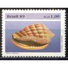 SB1646M-SELO PRESERVAÇÃO DA FAUNA BRASILEIRA - MOLUSCOS, MORUM MATHE - 1989 - MINT