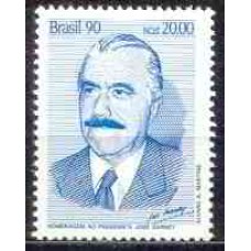 SB1674M-SELO HOMENAGEM AO PRESIDENTE JOSÉ SARNEY - 1990 - MINT