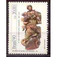 SB1684M-SELO MUSEUS BRASILEIROS, MUSEU DAS MISSÕES - 1990 - MINT