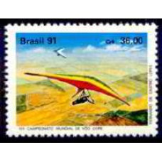 SB1726M-SELO VIII CAMPEONATO MUNDIAL DE VOO LIVRE - 1991 - MINT