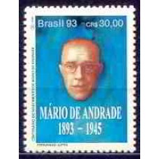 SB1869M-SELO LITERATURA BRASILEIRA - DIA DO LIVRO, MÁRIO DE ANDRADE - 1993 - MINT