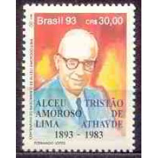 SB1870M-SELO LITERATURA BRASILEIRA - DIA DO LIVRO, TRISTÃO DE ATHAYDE - 1993 - MINT