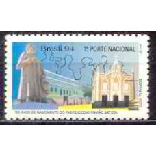 SB1887M-SELO 150 ANOS DO NASCIMENTO DO PADRE CÍCERO ROMÃO BATISTA - 1994 - MINT