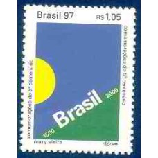 SB2030M-SELO COMEMORAÇÃO DO 5º CENTENÁRIO DO DESCOBRIMENTO DO BRASIL - 1997 - MINT
