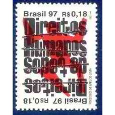 SB2034M-SELO DIREITOS HUMANOS DIREITO DE TODOS - 1997 - MINT