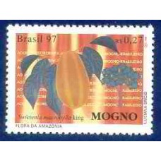 SB2035M-SELO FAUNA E FLORA DA AMAZÔNIA, MOGNO - 1997 - MINT