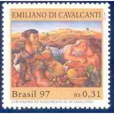 SB2042M-SELO CENTENÁRIO DO NASCIMENTO DE DI CAVALCANTI - 1997 - MINT