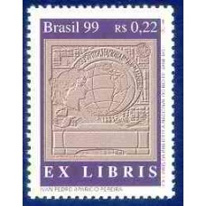 SB2225M-SELO EX-LIBRIS DA BIBLIOTECA NACIONAL DO RIO DE JANEIRO - 1999 - MINT