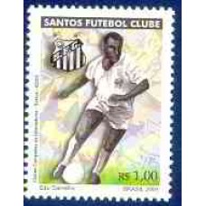 SB2376M-SELO CLUBES BRASILEIROS CAMPEÕES DA LIBERTADORES - SANTOS - 2001 - MINT