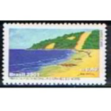 SB2388M-SELO PRAIAS BRASILEIRAS, PONTA NEGRA - 2001 - MINT