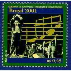 SB2397M-SELO HOMENAGEM A ELEAZAR DE CARVALHO - 2001 - MINT