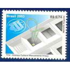 SB2545M-SELO TCU - ESPAÇO CULTURAL MARCANTONIO VILAÇA - 2003 - MINT