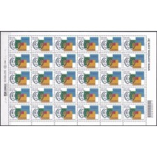 SB2568MF-FOLHA 30 SELOS 92ª CONFERÊNCIA INTERNACIONAL DO TRABALHO - OIT - 2004 - MINT