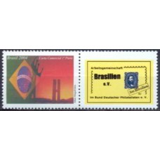 SB2584M.02-SELO PERSONALIZADO BRASIL, ARGE BRASILIEN - 16 - MINT