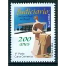 SB2733M-SELO 200 ANOS DO JUDICIÁRIO INDEPENDENTE NO BRASIL - 2008 - MINT