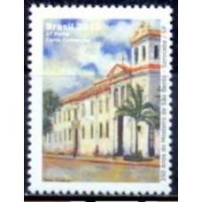 SB2961M-SELO 350 ANOS DO MOSTEIRO DE SÃO BENTO DE SOROCABA/SP - 2010 - MINT