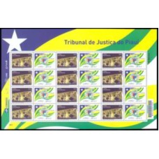 SB3147MF-FOLHA PERSONALIZADO TRIBUNAL DE JUSTIÇA DO PIAUÍ, LOGO 80 ANOS - 11 - MINT