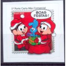 SB3311M-SELO NATAL, MÔNICA E CEBOLINHA - 2013 - MINT