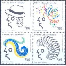 SB3413MQ-QUADRA 450 ANOS DA CIDADE DO RIO DE JANEIRO - 2015 - MINT