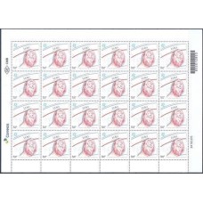 SB3832MF-FOLHA 24 SELOS SIGNOS DO ZODÍACO, LEÃO - 2019 - MINT