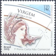 SB3835M-SELO SIGNOS DO ZODÍACO, VIRGEM - 2019 - MINT