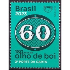 SB4109M-SELO 180 ANOS DO OLHO DE BOI, 60 RÉIS - 2023 - MINT