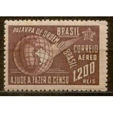 SBA043N-SELO AÉREO 5º RECENSEAMENTO NACIONAL - 1941 - N