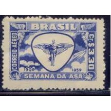 SBA088N-SELO AÉREO 25ª SEMANA DA ASA - 1959 - N