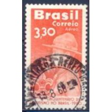 SBA099U-SELO AÉREO CINQUENTENÁRIO DA CRIAÇÃO DO ESCOTISMO NO BRASIL - 1960 - U