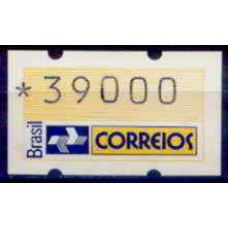 SE0004.19M-SEMI-AUTÔMATO BRASILIANA 93 LOGO ECT, 39000 - 1993/94 - MINT