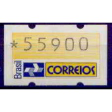 SE0004.29M-SEMI-AUTÔMATO BRASILIANA 93 LOGO ECT, 55900 - 1993/94 - MINT