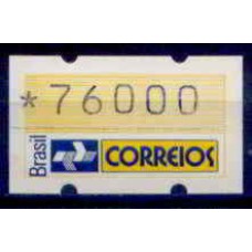 SE0004.40M-SEMI-AUTÔMATO BRASILIANA 93 LOGO ECT, 76000 - 1993/94 - MINT