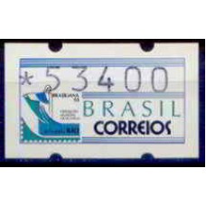 SE0005.28M-SEMI-AUTÔMATO BRASILIANA 93 CRISTO REDENTOR, 53400 - 1993/94 - MINT