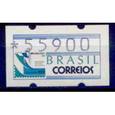 SE0005.29M-SEMI-AUTÔMATO BRASILIANA 93 CRISTO REDENTOR, 55900 - 1993/94 - MINT