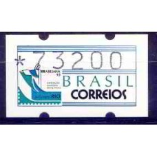 SE0005.38M-SEMI-AUTÔMATO BRASILIANA 93 CRISTO REDENTOR, 73200 - 1993/94 - MINT