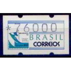 SE0005.40M-SEMI-AUTÔMATO BRASILIANA 93 CRISTO REDENTOR, 76000 - 1993/94 - MINT