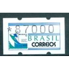 SE0005.43M-SEMI-AUTÔMATO BRASILIANA 93 CRISTO REDENTOR, 87000 - 1993/94 - MINT