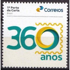 SI0002M-SELO INSTUCIONAL 360 ANOS DOS CORREIOS - 2023 - MINT