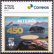 SI0013M-SELO INSTITUCIONAL 450 ANOS DA CIDADE DE NITERÓI/RJ - 2023 - MINT